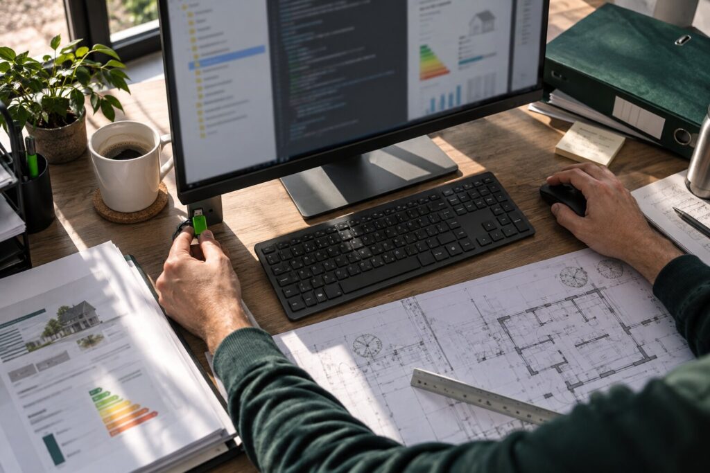 Fichier RSEE d'une étude RE2020 enregistré à la fin du calcul thermique